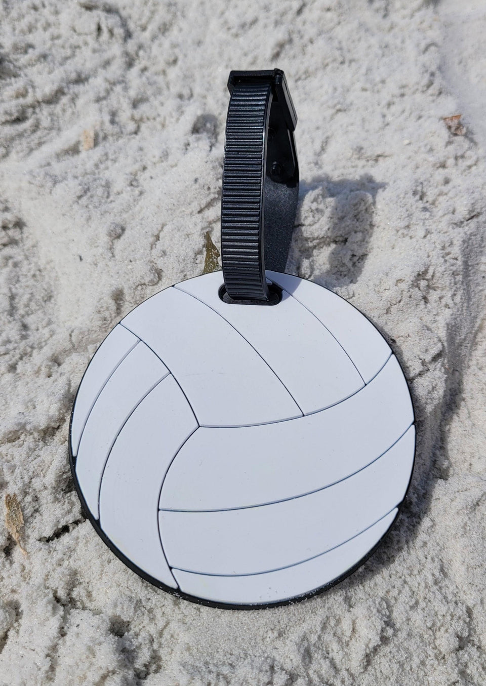 volleyball bag tags diy